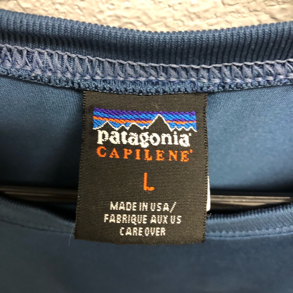 Men’s Patagonia L large capilene baselayer